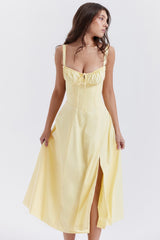 buttercup bustier sundress